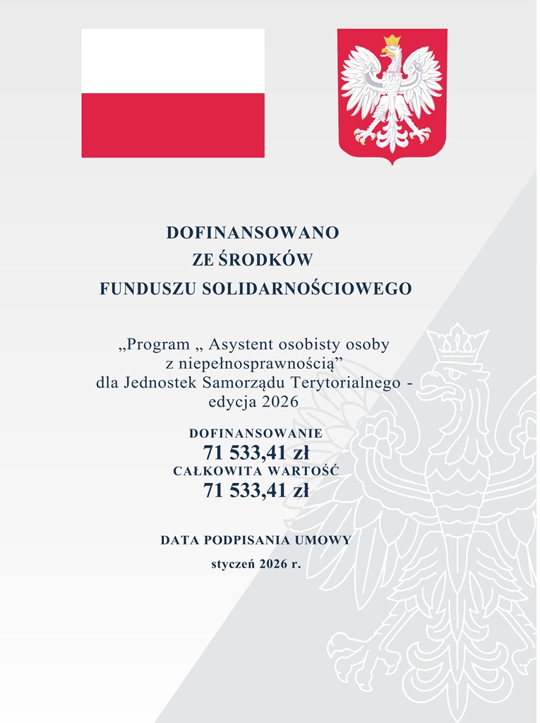 Program Asystent osobisty - plakat